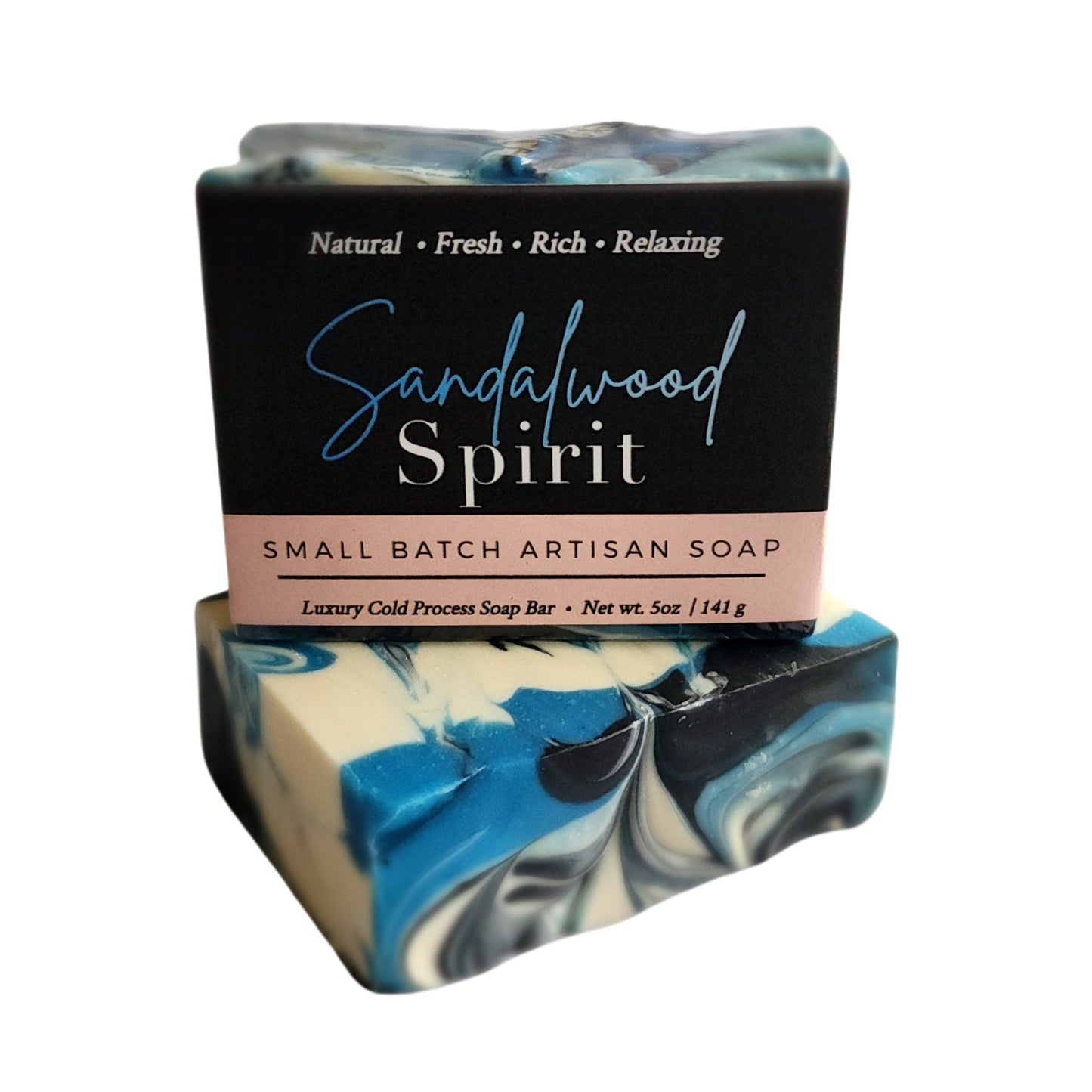 🪵 Sandalwood Spirit Soap – Cold Process Artisan Bar