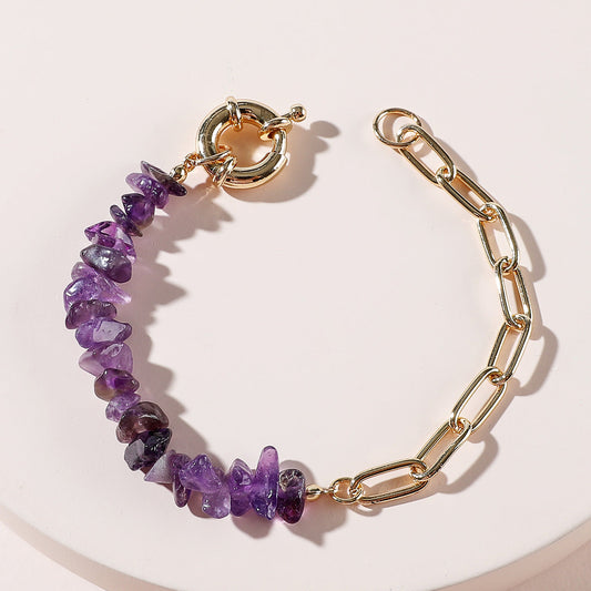 Rose Quartz Heart Bracelet – Crystal Healing Jewelry for Love, Self-Care & Feminine Energy