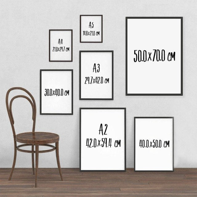 Creative Arabic Islamic Calligraphy Canvas