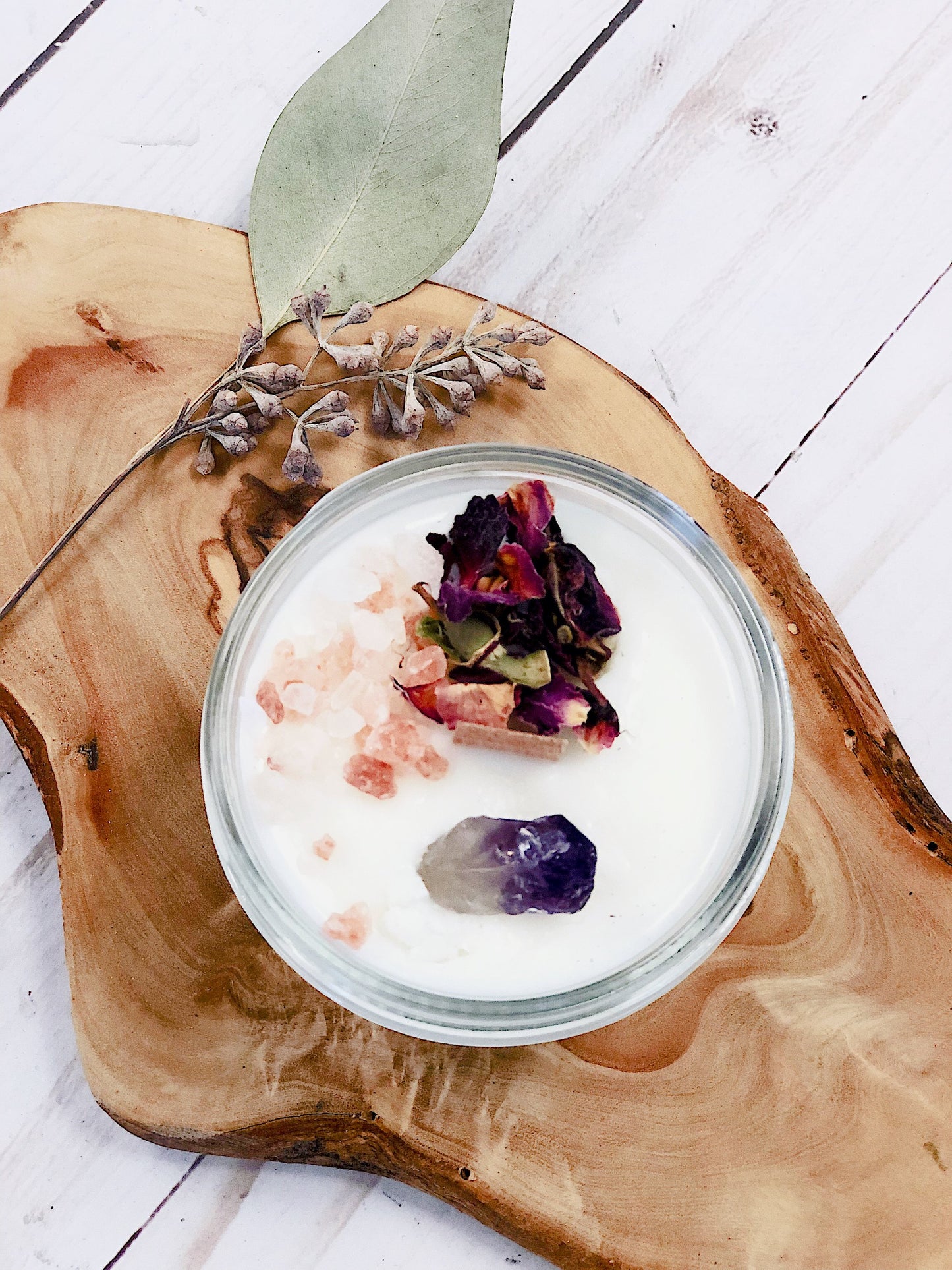 Grief Candle / Intention Candle – Hand-Poured Soy Wax with Essential Oils
