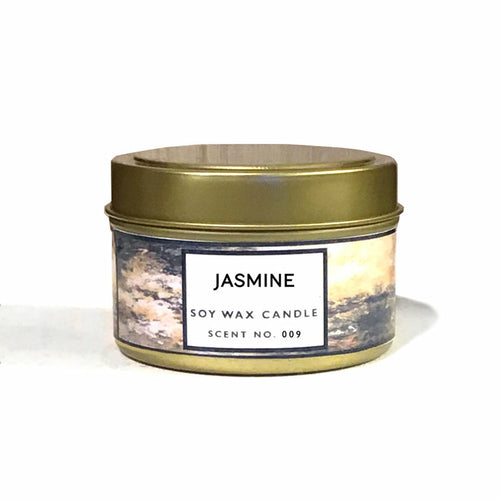 Jasmine Soy Wax Candle – Hand Poured in Small Batches