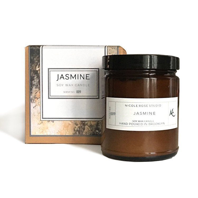 Jasmine Soy Wax Candle – Hand Poured in Small Batches