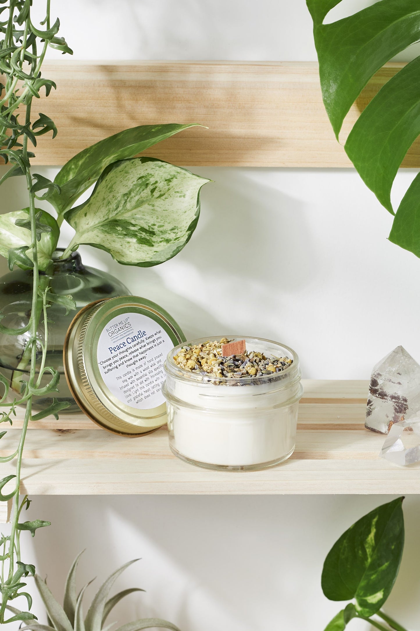 Peace Candle – Serenity & Intention Soy Wax Ritual Candle