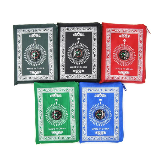 Portable Prayer Pocket Prayer Rug Islamic Gift Muslim Waterproof
