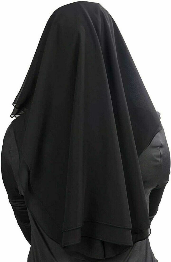 Muslim Womens Nikab Female Hijab Muslim Veil Islamic Hijab 4-layer