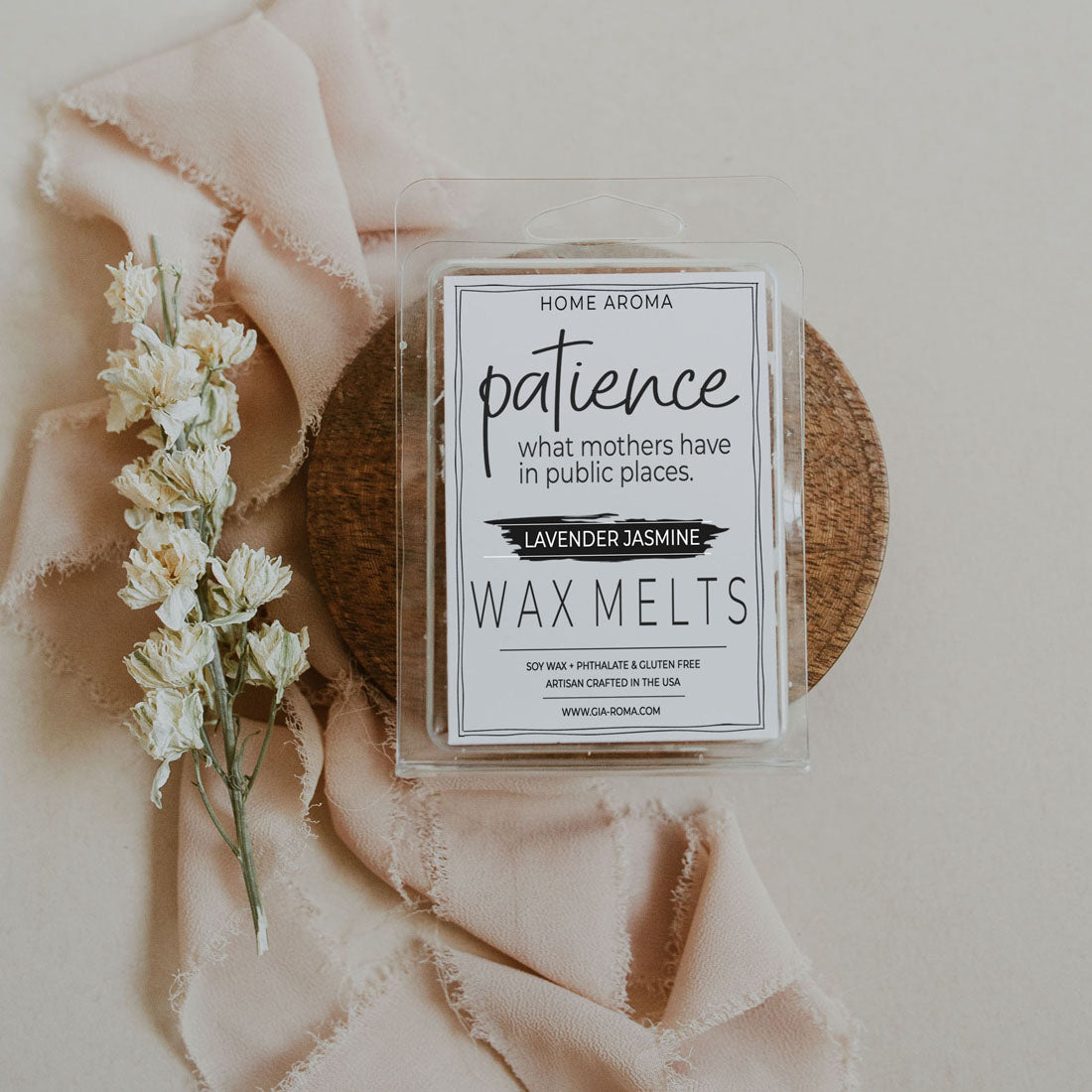 Lavender Jasmine Wax Melts – Relaxing Floral Home Fragrance
