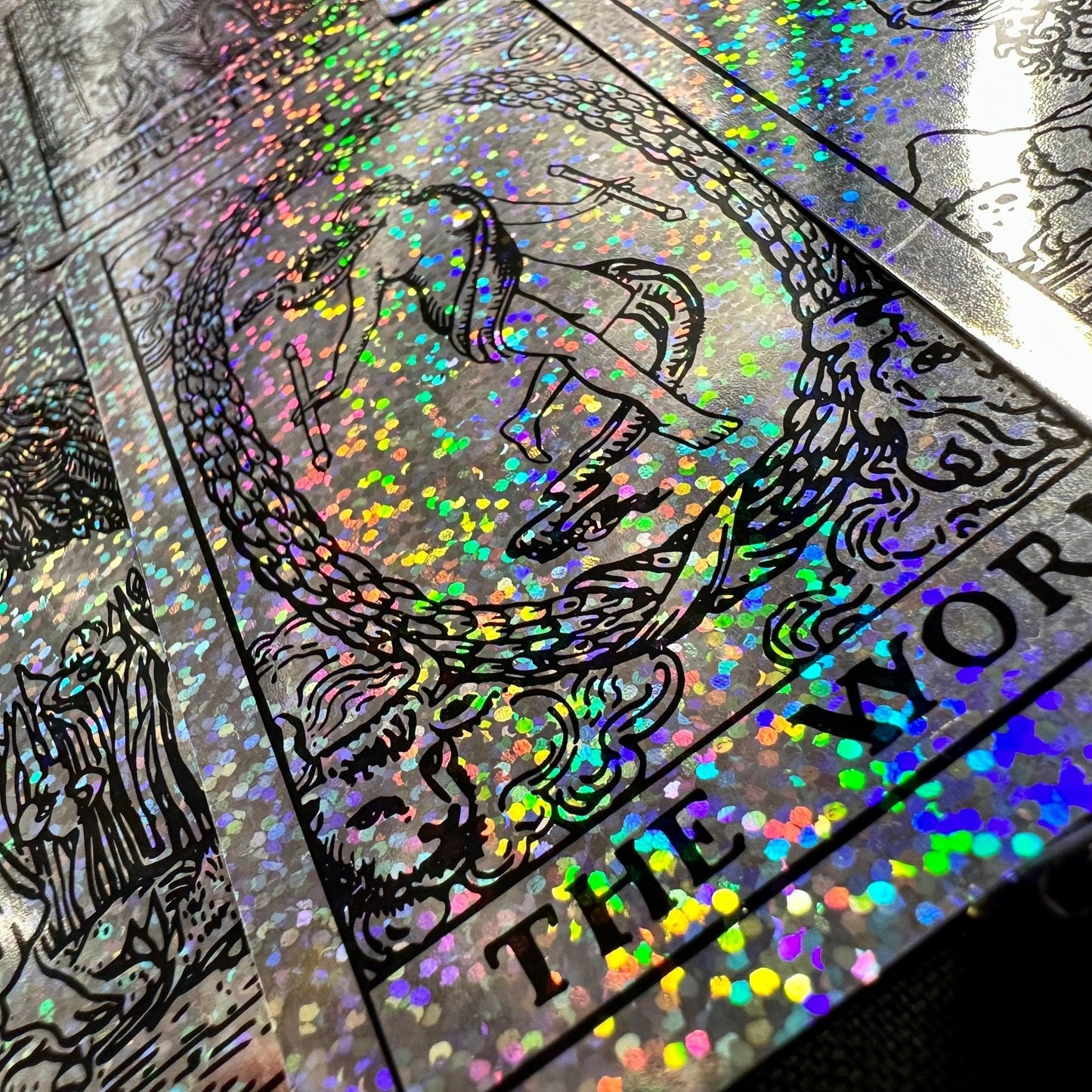 ✨ Rider Waite Holographic Crystal Foil Tarot Deck ✨